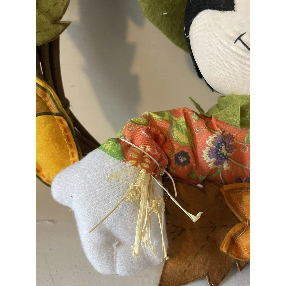Disney Mickey Mouse Fall Harvest Halloween Wreath 12
